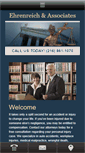 Mobile Screenshot of ehrenlaw.com